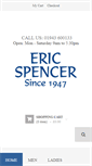 Mobile Screenshot of ericspencer.co.uk